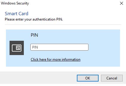 smart card pin number|authenticate using your smart card.